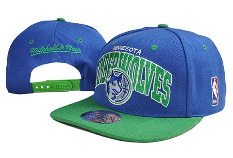 Minnesota Timberwolves NBA Snapback Hat TY140